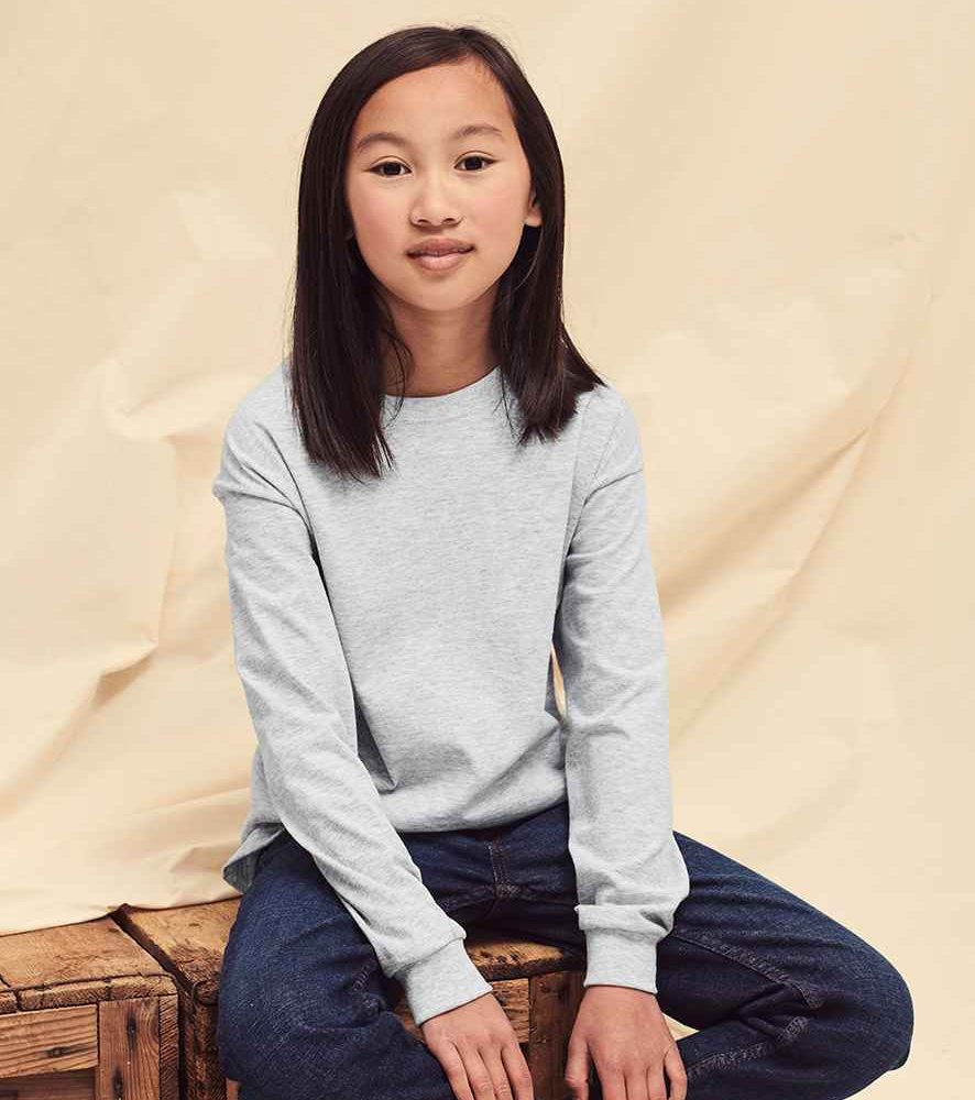 Fruit of the Loom Kids Long Sleeve Value T-Shirt