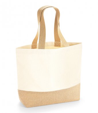 Westford Mill Jute Base Canvas Tote – SK Clothing Wholesale