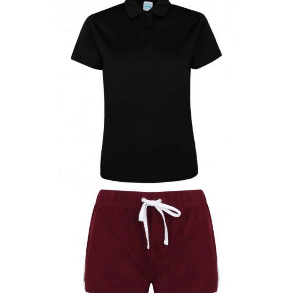 Ladies Polo shirt & Short Set