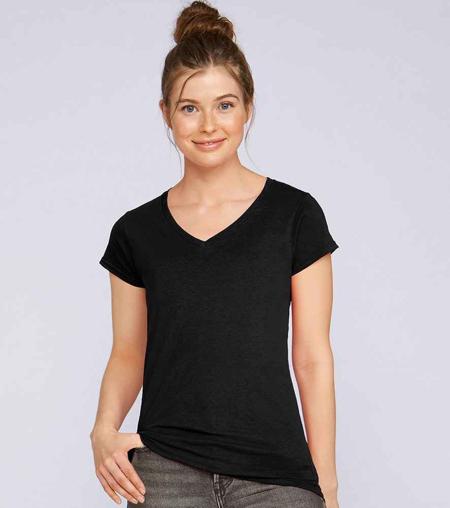 Gildan SoftStyle® Ladies V Neck T-Shirt