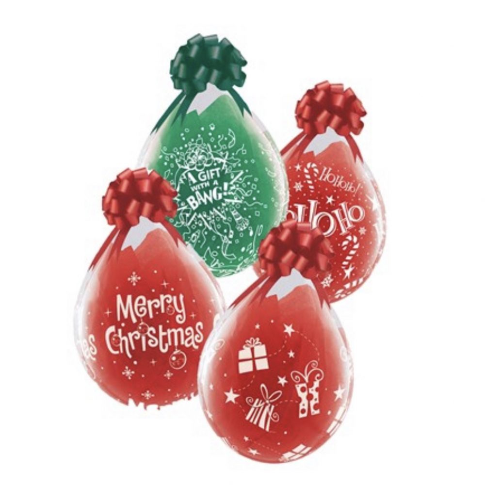 Christmas Stuffing Balloons (4pk)