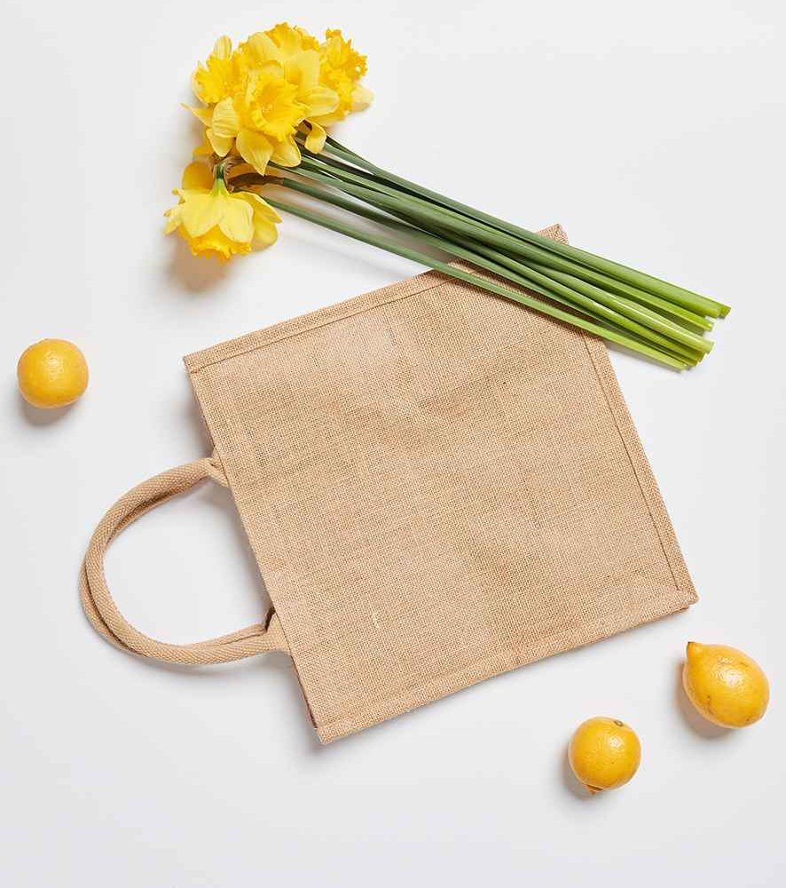 Natural Jute Tote Bag