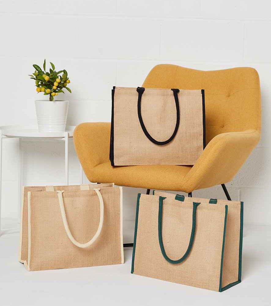 Jute Tipped Shopper
