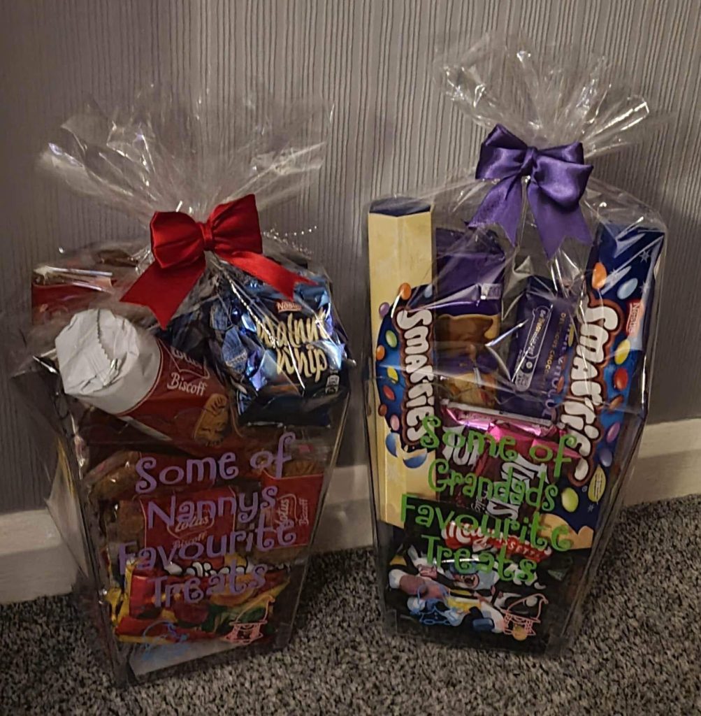 Clear Cello Basket bag SK Clothing Wholesale