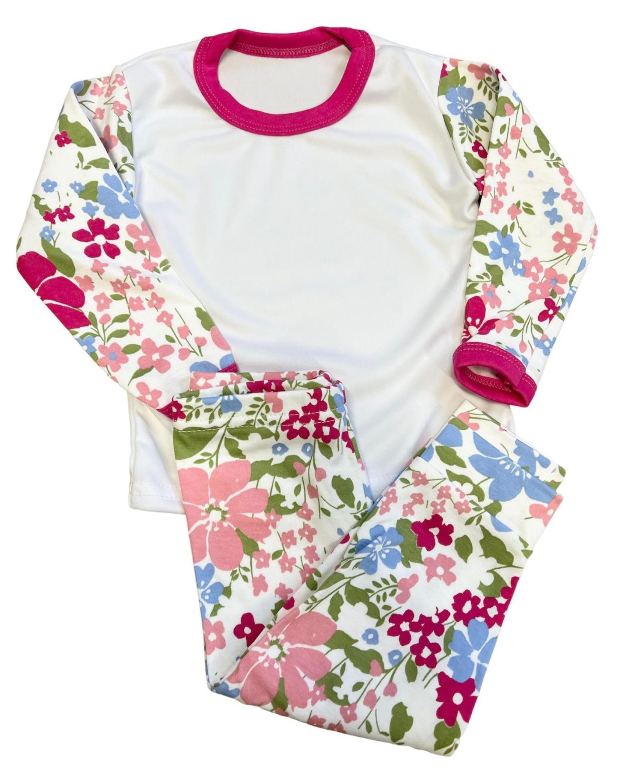 SUBLIMATION Pyjamas Flowers SK Clothing Wholesale