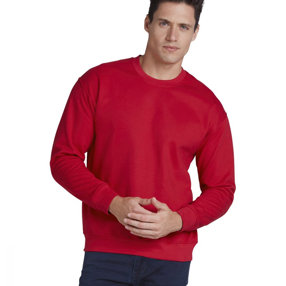 Softstyle™ midweight fleece adult crew neck