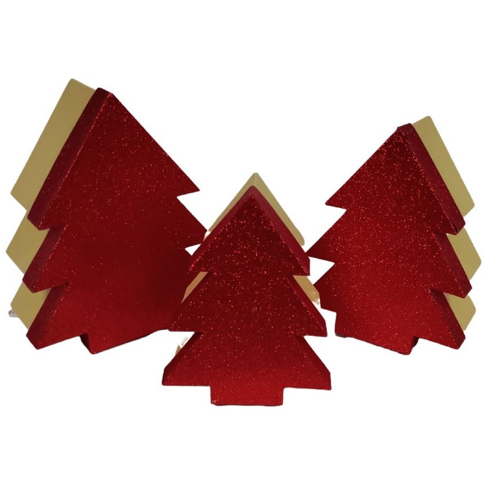 Glitter Tree Gift box - 3pc