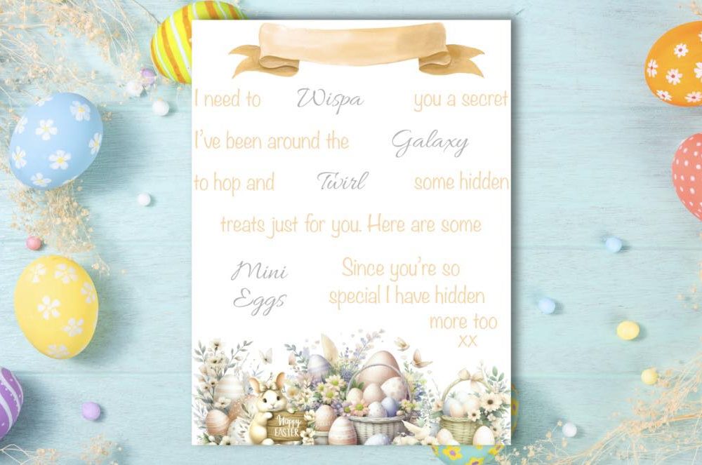 Easter Chocolate Board