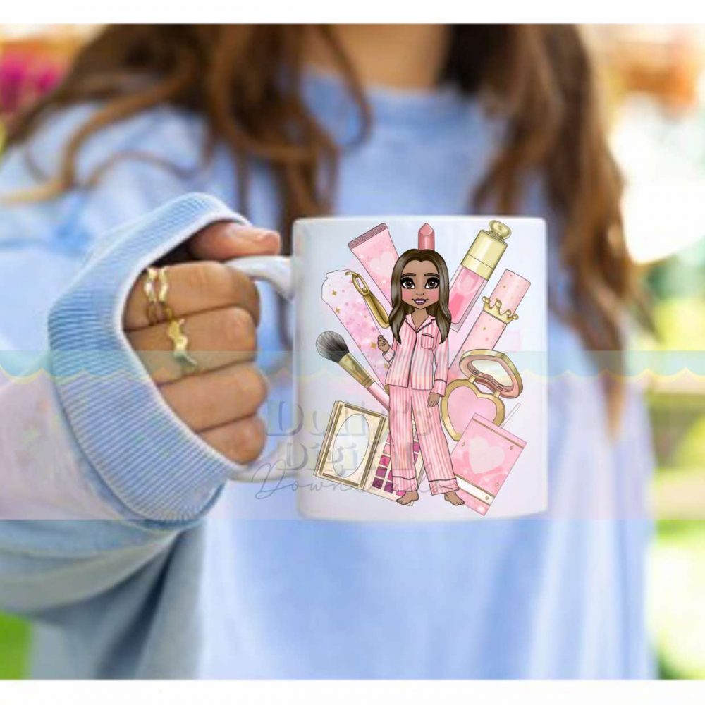 Makeup Dolly Decal