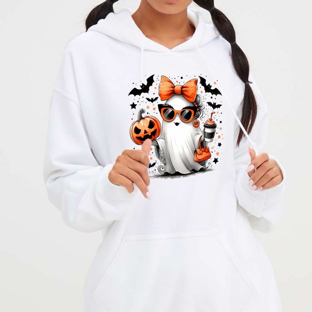 DTF Stylish Ghost Decal 19cm