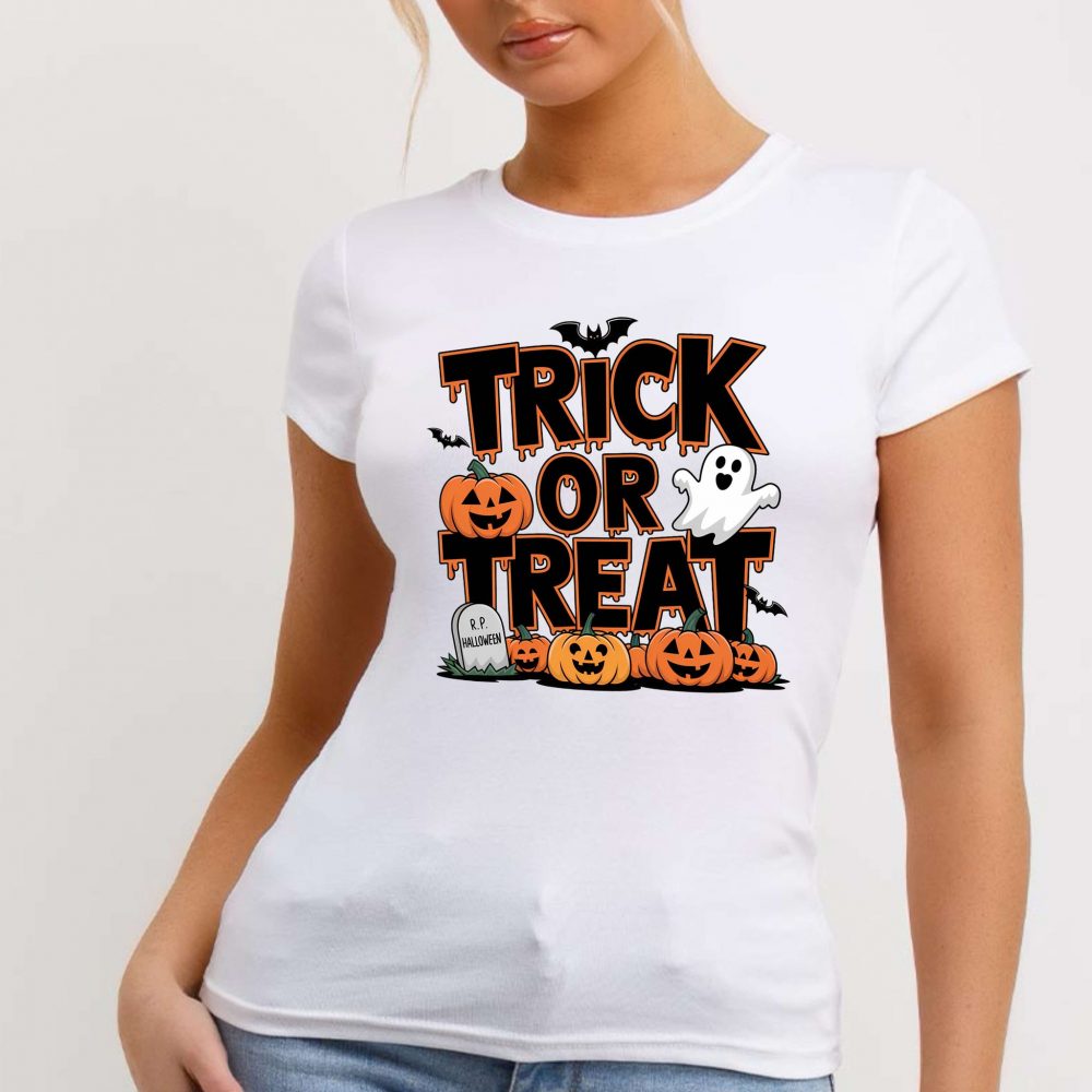 DTF Trick Or Treat Decal 19cm