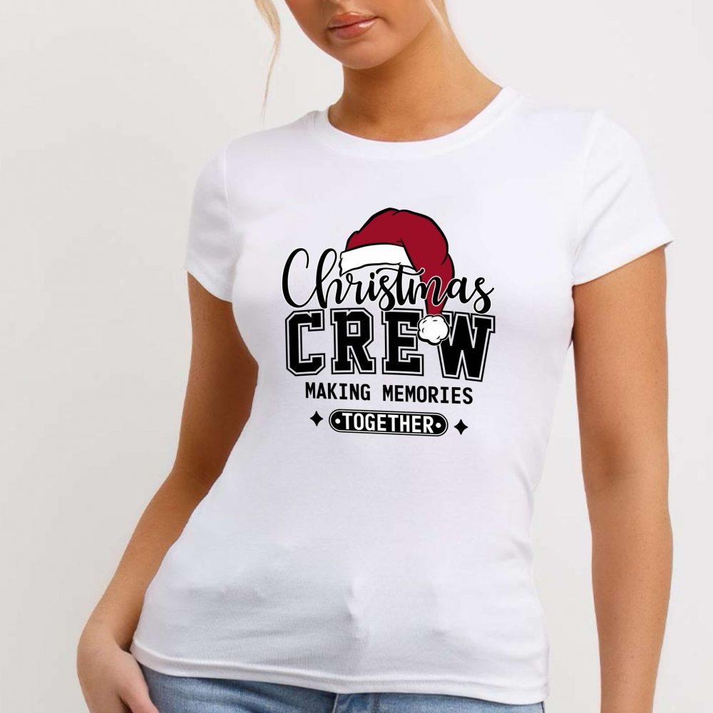 DTF Christmas Crew Decal 19cm