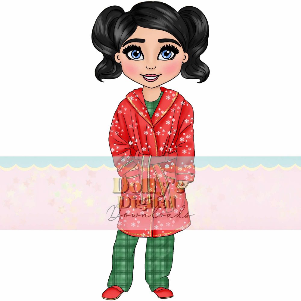 Christmas Express Dolly Decal - Red & Green