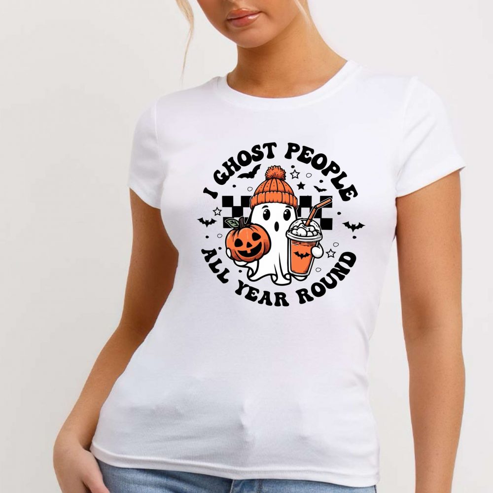 DTF I Ghost People All Year Round Decal 19cm