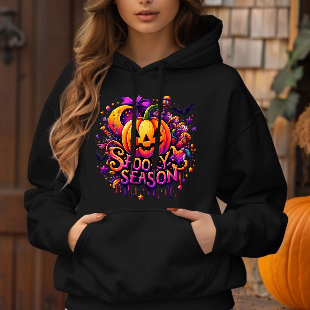 DTF Bright Colour Spooky Season Decal 20cm