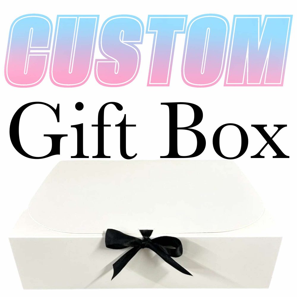 Custom Gift Box with ribbon