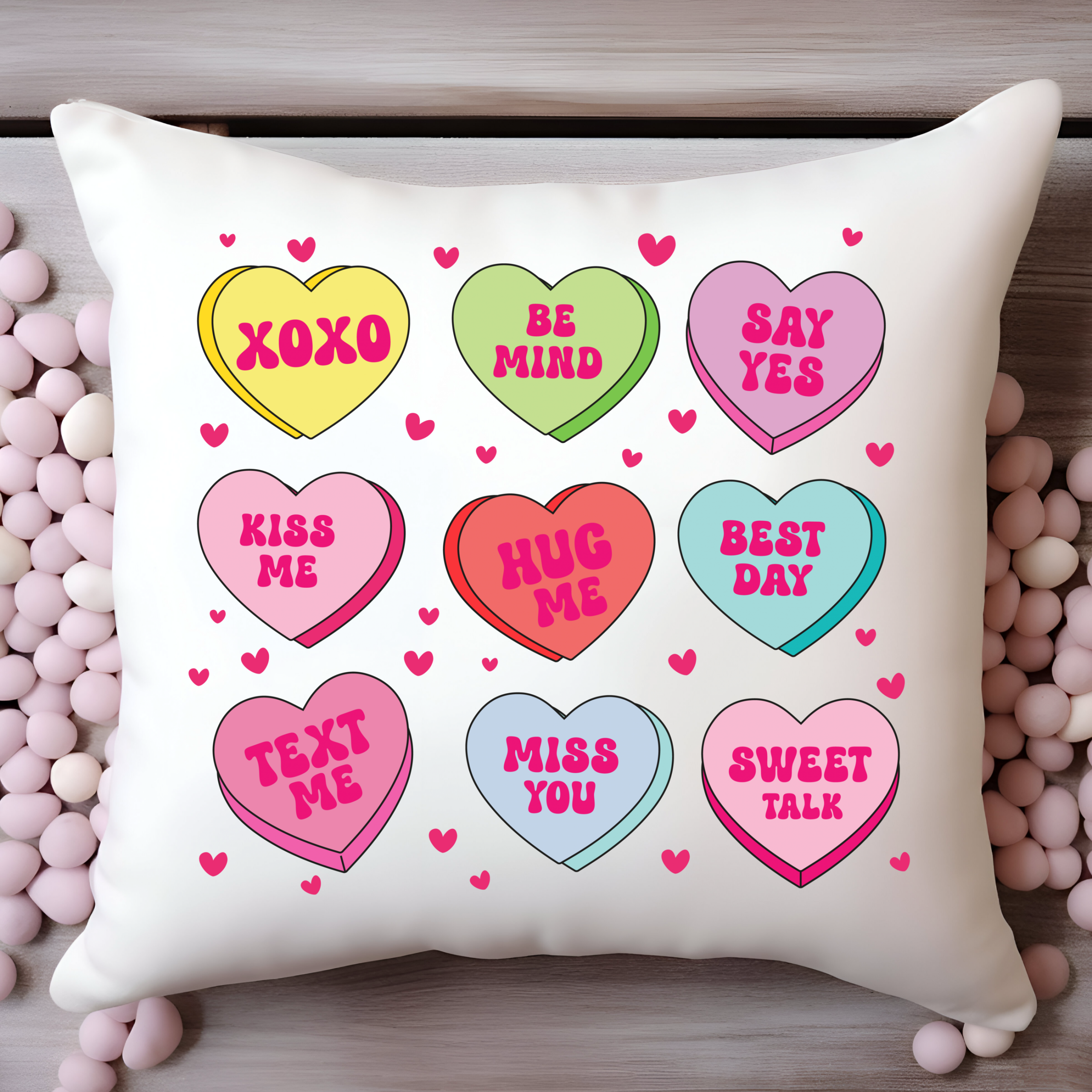 DTF Valentines Day - Hearts Love 25cm