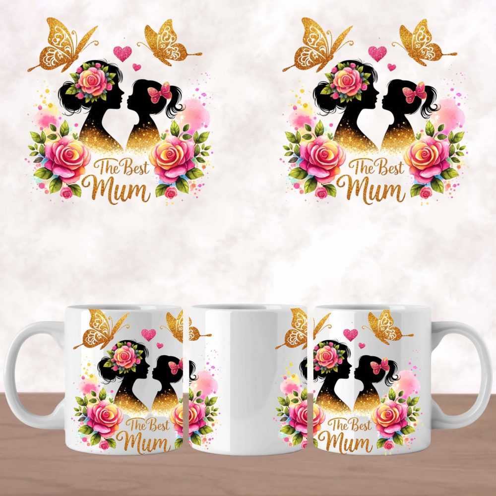 UV DTF Mug Wrap - The Best Mum