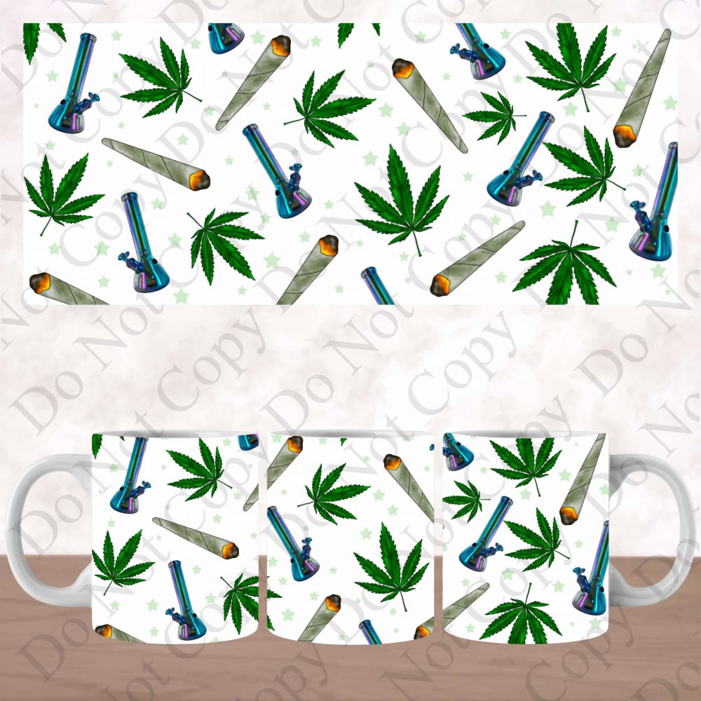 UV DTF Mug Wrap - Smoker