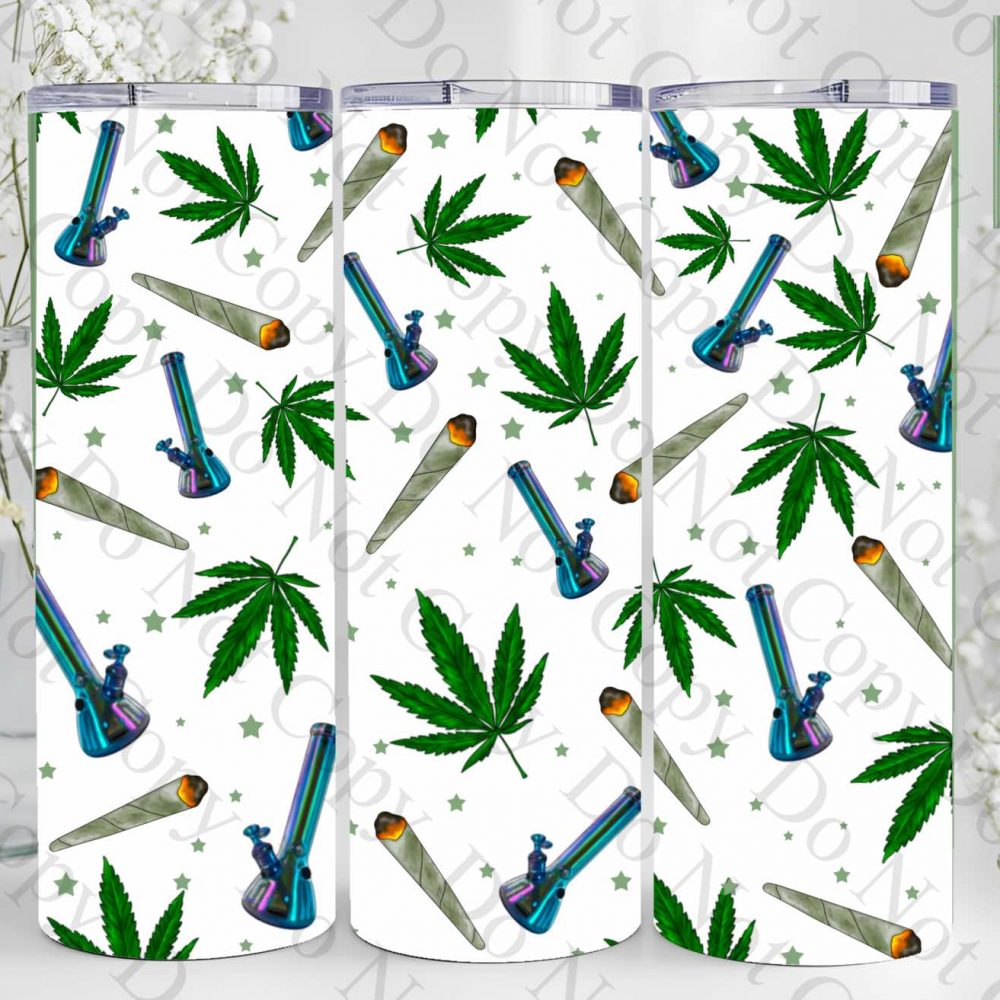 UV DTF 20oz Tumbler Wrap - Smoker