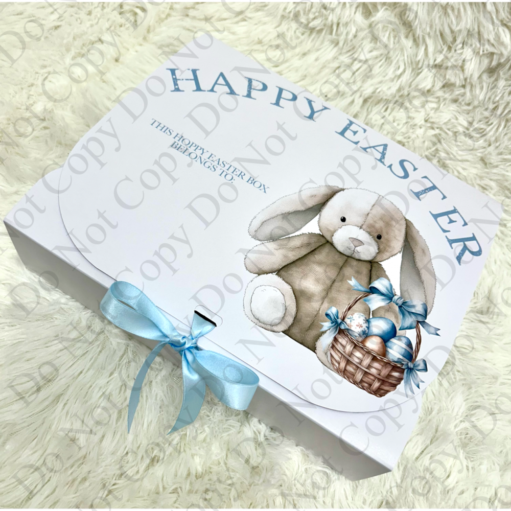 Easter Bunny With Basket - Gift Boxes