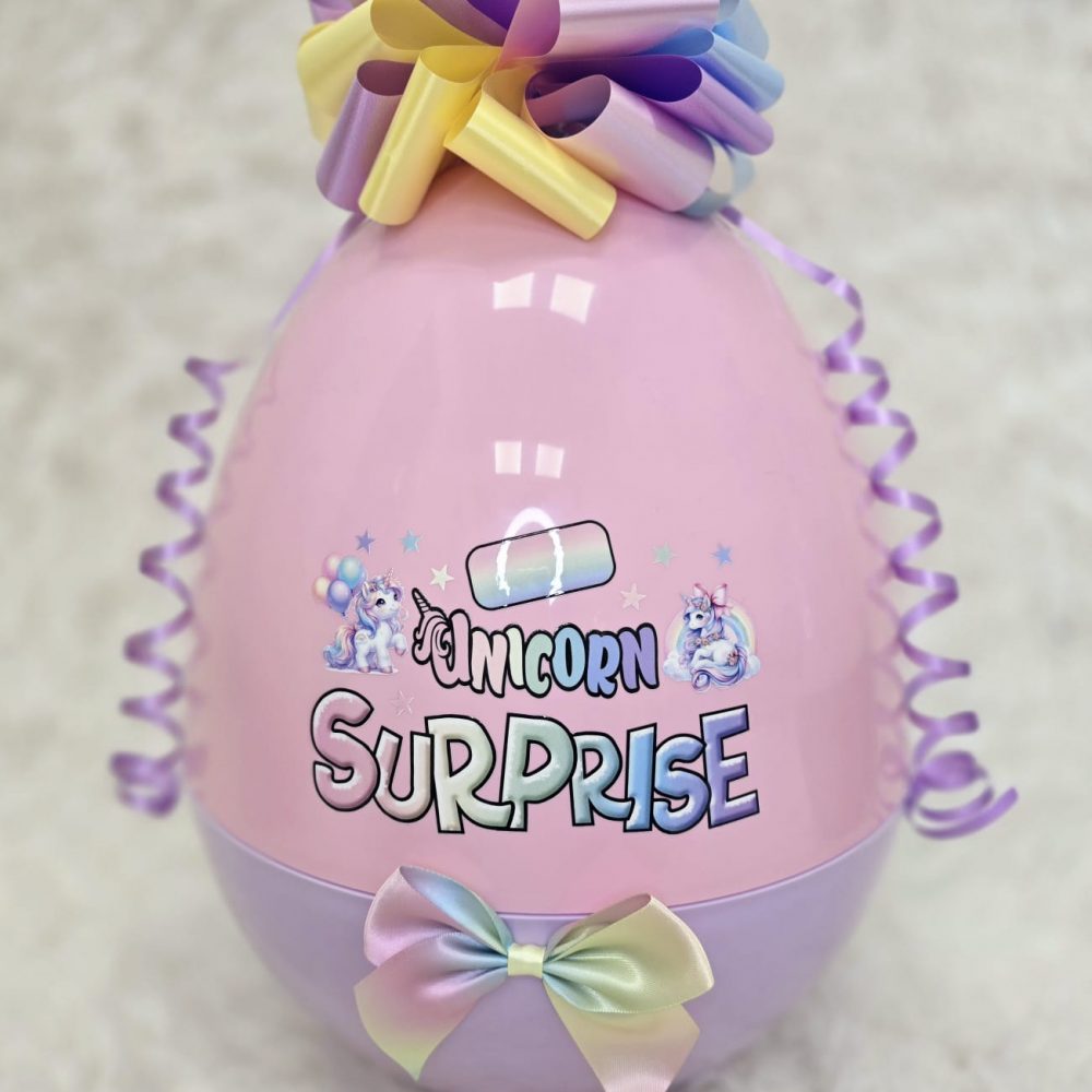 Giant Jumbo Fillable Plastic Eggs - RTS
