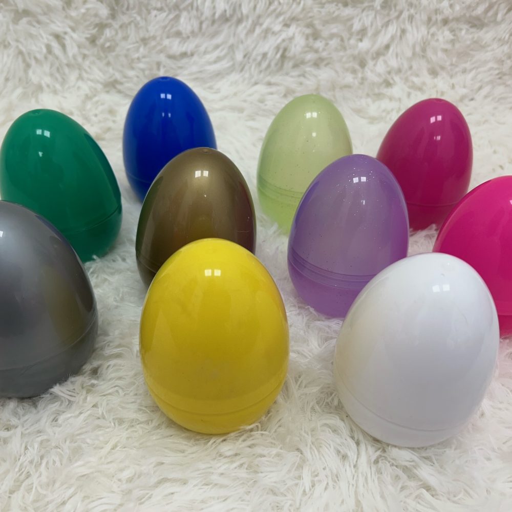 10 PACK - Small Fillable Plastic Eggs