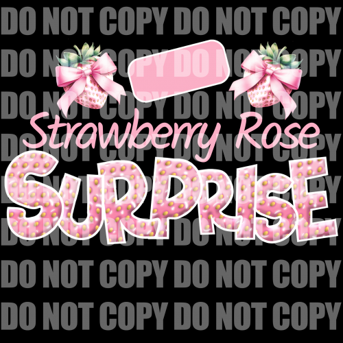 Strawberry Rose Surprise - DIGITAL DOWNLOAD