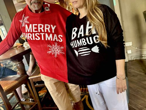 Twin Christmas Jumper (Adults) - Image 2