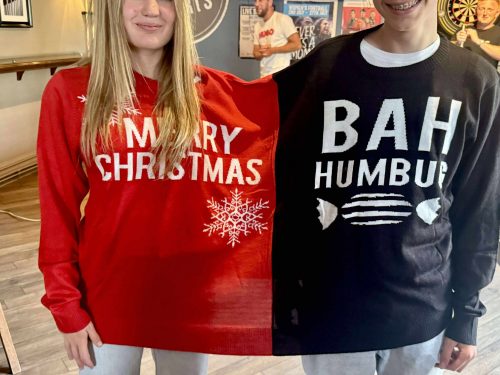 Twin Christmas Jumper (Adults)