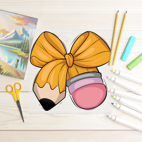 DTF Back To School Bows