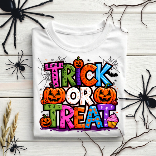 DTF Trick or Treat (Colourful)
