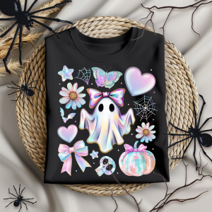 DTF Pastel Ghost Coquette