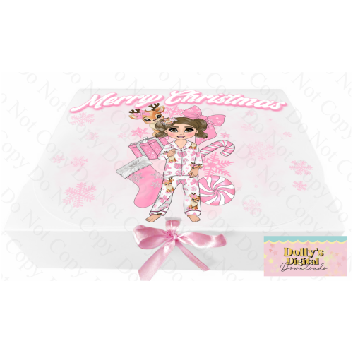 Dolly Vixen Reindeer Pink Gift Box