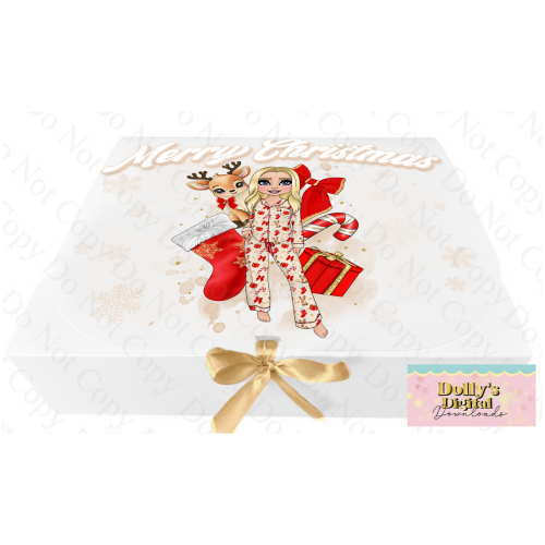 Dolly Prancer Reindeer Red Gift Box - Image 3