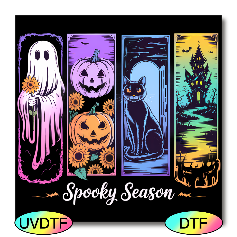 DTF Window Spooky Season - Pastels
