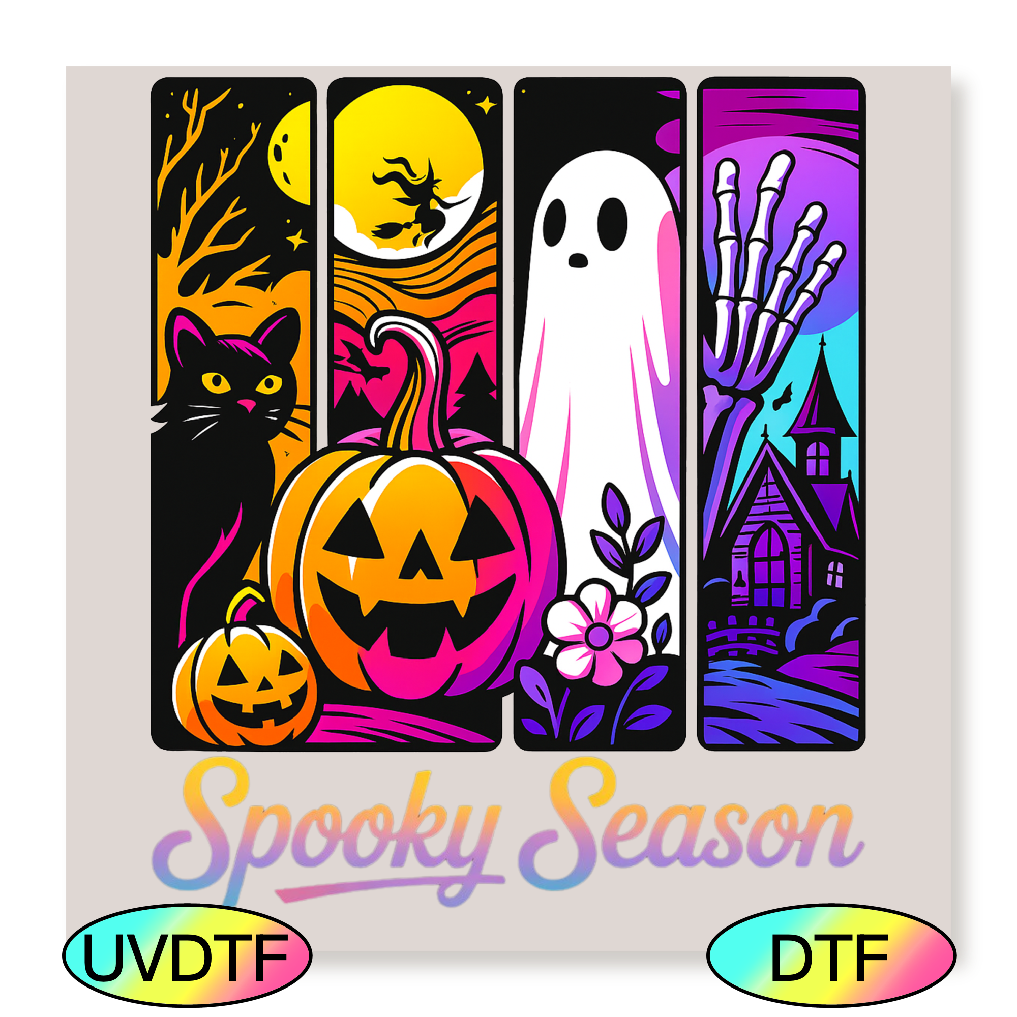 DTF Window Spooky Season - Bright