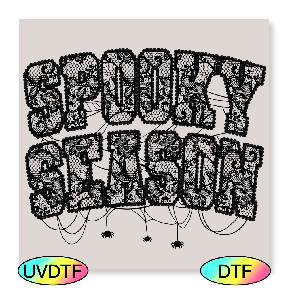 DTF Lace Spooky Season