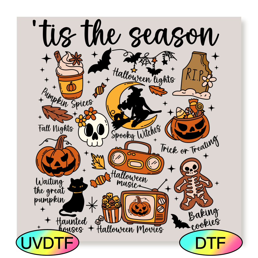 DTF Halloween 'Tis The Season