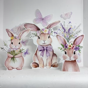 MINI Floral Bunnies
