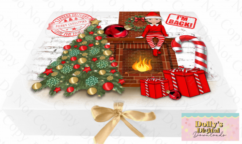 Dolly Elf Red Gift Box - Image 4