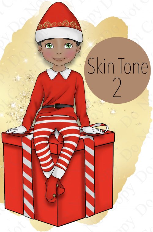 Dolly Elf Red Decal - Image 6