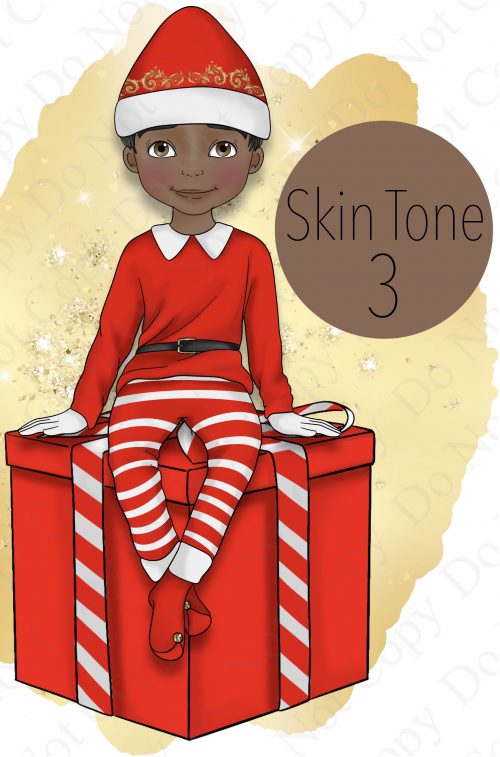Dolly Elf Red Decal - Image 8