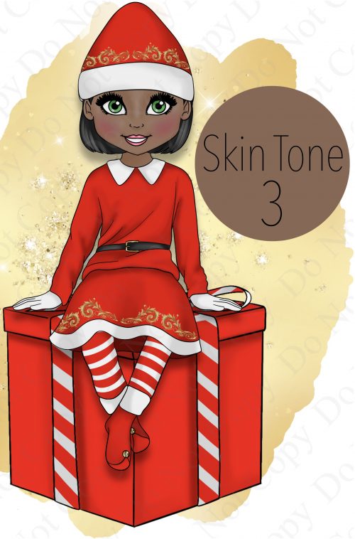 Dolly Elf Red Decal - Image 7