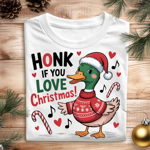 DTF Honk If You Love Christmas