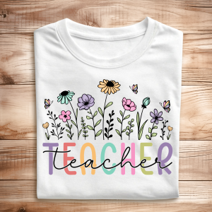 DTF Teacher Flowers