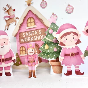 MINI Pink Santas Workshop Bundle