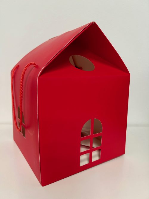 Elf Return House -Red