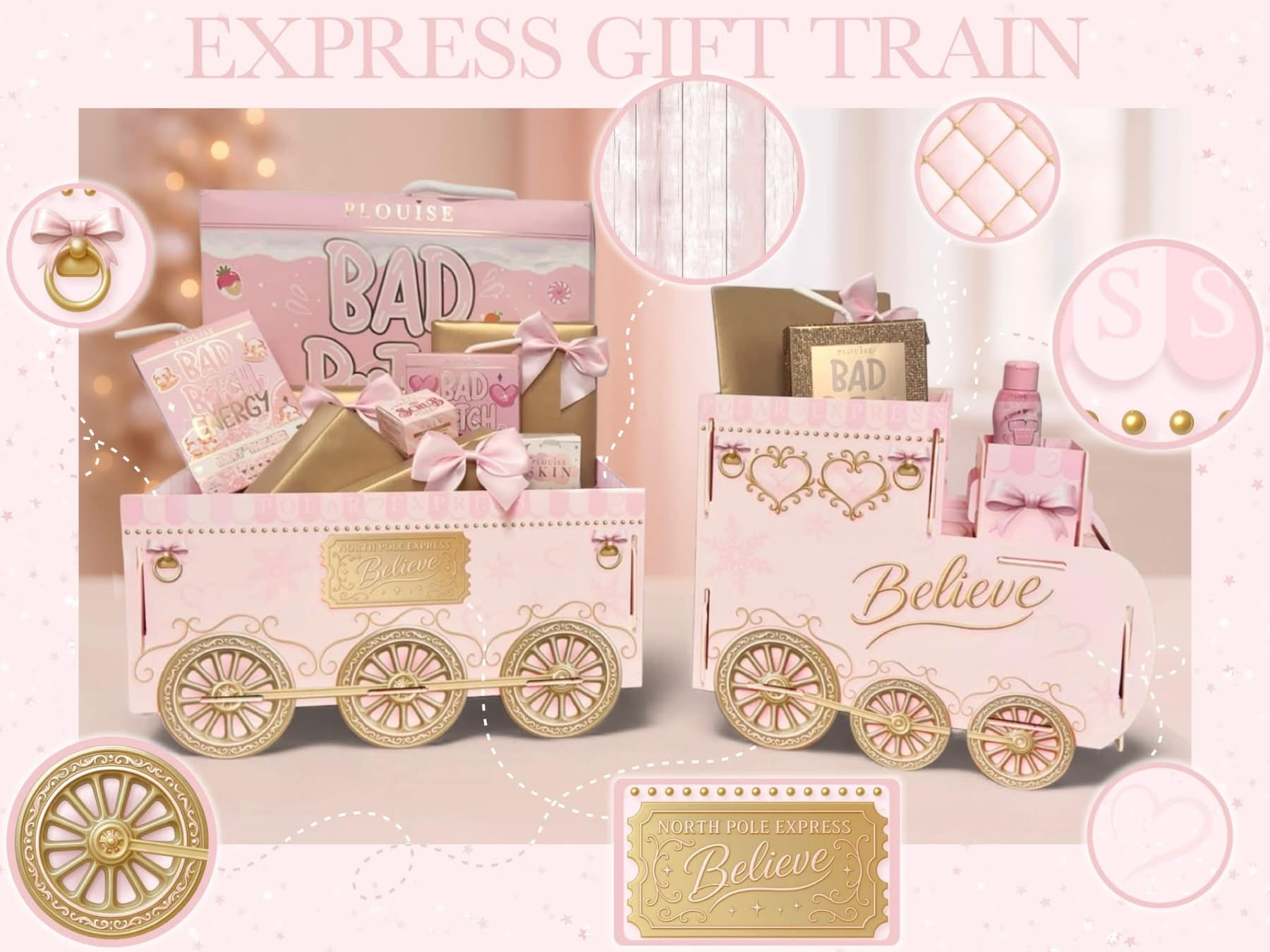 Express Believe Christmas Gift Train & Gift Carriage - Image 4