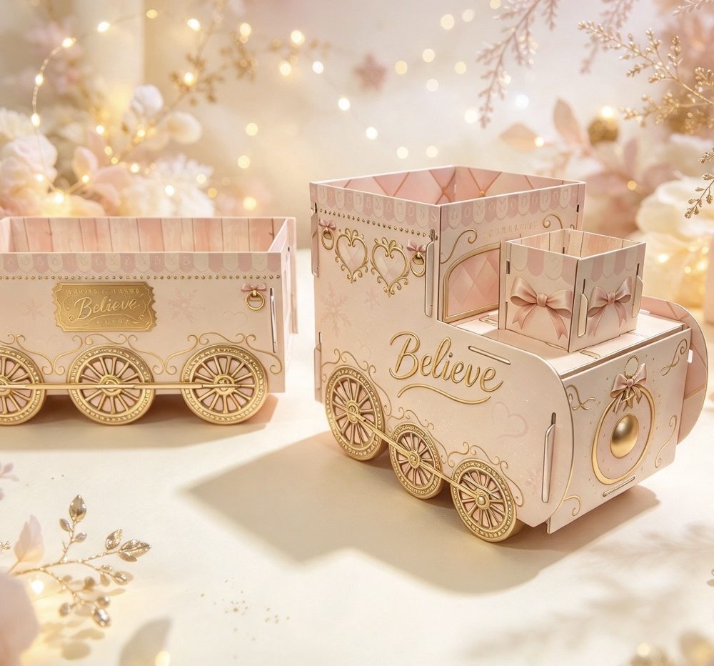 Express Believe Christmas Gift Train & Gift Carriage